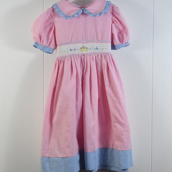 smocked easter dress
